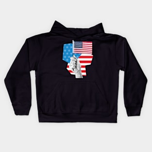 July 4, Declaration Of Independence Shirt Kids Hoodie